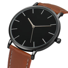 Men's Fashion Leather Wrist Watches