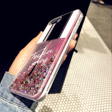 Fashion Bling Liquid Quicksand Cases For IPhone 6 6S Plus Case Nail polish Back Cover For Iphone 7 Coque For Iphone X 7 8 Plus