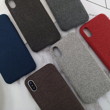 Heyytle Plush Fabrics Phone Case For Apple iPhone X 8 7 6S 6 Plus Warm Plush Fashion Capa Soft Color Back Cover Cases