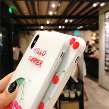 KIvaKI Fashion 3D print Fruit watermelon lemon Phone Case For iphone 7 Cases 6S 6 8 plus X Ultra Slim Soft TPU Colorful Cover