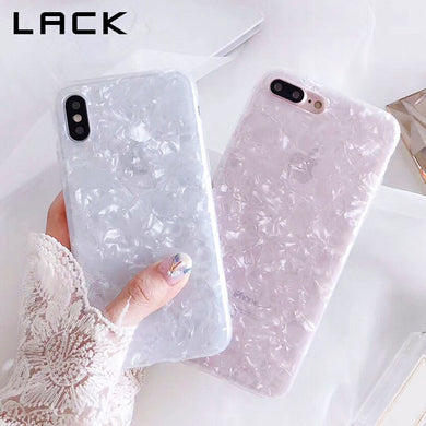 LACK Fashion Conch Shell Phone Case For iphone 6S Case For Apple iphone X 6 7 8 Plus Back Cover Luxury Lovely Cases Funny Coque
