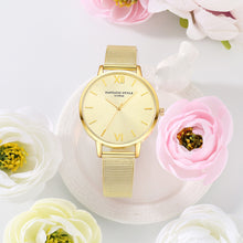 Ladies fashion Gold wrist watches