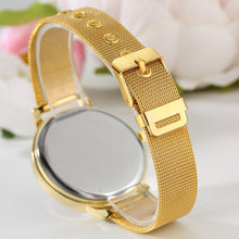 Ladies fashion Gold wrist watches