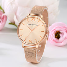 Ladies fashion Gold wrist watches