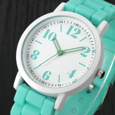 Jelly Gel  Sports Wrist Watches For Women