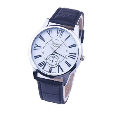 Luxury Fashion  Leather Men's Watch