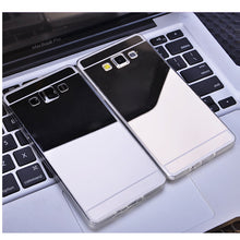 Mirror Soft TPU Mirror Back Cover Phone Case For Samsung Galaxy Grand Prime Note 3 4 5 A500 A700 A800 S4 S5 S3 S6 Edge Luxury