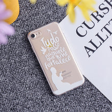 THREE-DIAO Fashion Letter Phone Case For iPhone X 5 5S SE 7 8 6 6s Plus 4 4S Cute Funny Black White Letter soft TPU Cases