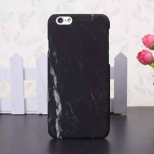 For iPhone 6 6S 7 8 Plus X 5 5s 5SE Cases New Marble Stone Image Pattern Printing Phone Case Cover for iPhone 7 Hard Plastic