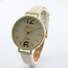 Women  Leather  Quartz  casual Wristwatch