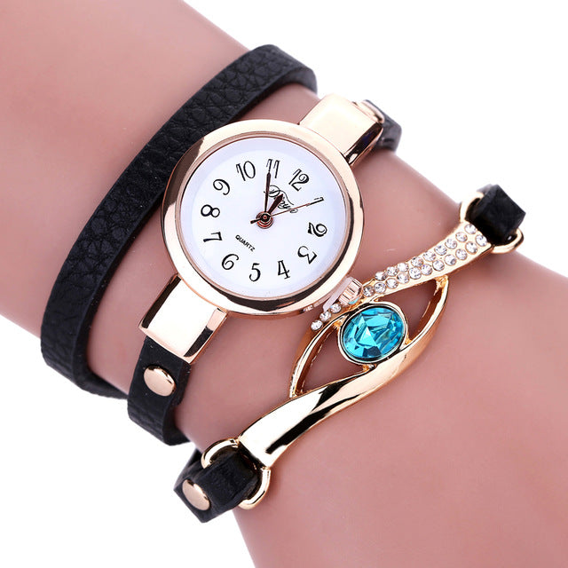 Ladies' Fashion Eye Gemstone Luxury Watches