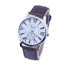 Luxury Fashion  Leather Men's Watch