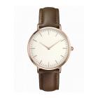 Unisex Casual Simple Analog Watch Leather Band Wrist Watches
