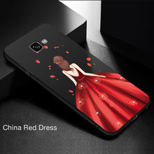 ASINA Fashionable Full Cover Case For Samsung Galaxy A5 2017 Case Luxury With Beautiful Dress Silicone Cover For Samsung A8 2018