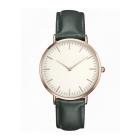 Unisex Casual Simple Analog Watch Leather Band Wrist Watches