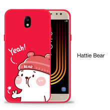 ASINA Silicone Case For Samsung Galaxy J7 2017 Case Cover With Original 3D Relief For Galaxy J7 Pro Case Cute Silicona Coque