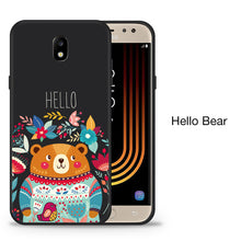 ASINA Silicone Case For Samsung Galaxy J7 2017 Case Cover With Original 3D Relief For Galaxy J7 Pro Case Cute Silicona Coque