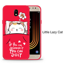 ASINA Silicone Case For Samsung Galaxy J7 2017 Case Cover With Original 3D Relief For Galaxy J7 Pro Case Cute Silicona Coque