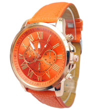 Women  Fashion Leather Quartz Watch