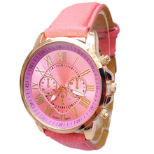 Women  Fashion Leather Quartz Watch