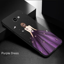 ASINA Fashionable Full Cover Case For Samsung Galaxy A5 2017 Case Luxury With Beautiful Dress Silicone Cover For Samsung A8 2018