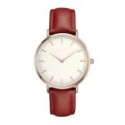 Unisex Casual Simple Analog Watch Leather Band Wrist Watches