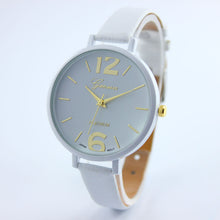 Women  Leather  Quartz  casual Wristwatch