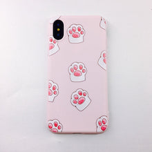 YiKELO Candy Color Art Leaf Print Phone Case for iPhone X 6 6s 7 8 Plus Cactus Plants Fashion Soft TPU Rubber Silicon Cover Capa